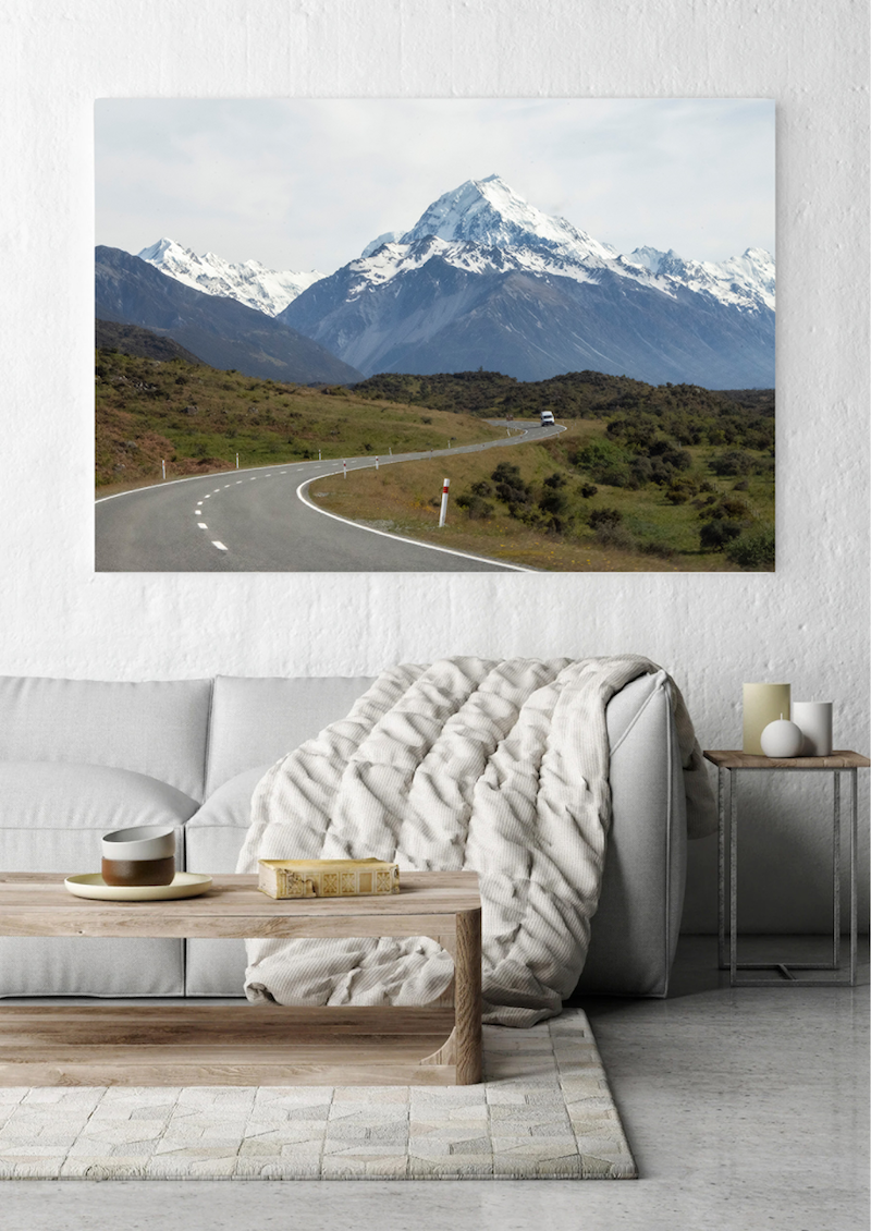 Road to Mount Cook