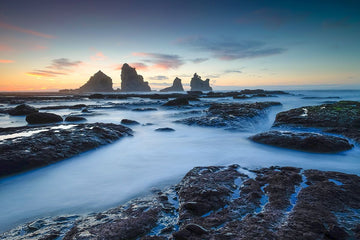 Motukiekie Beach Sunset, New Zealand - 1