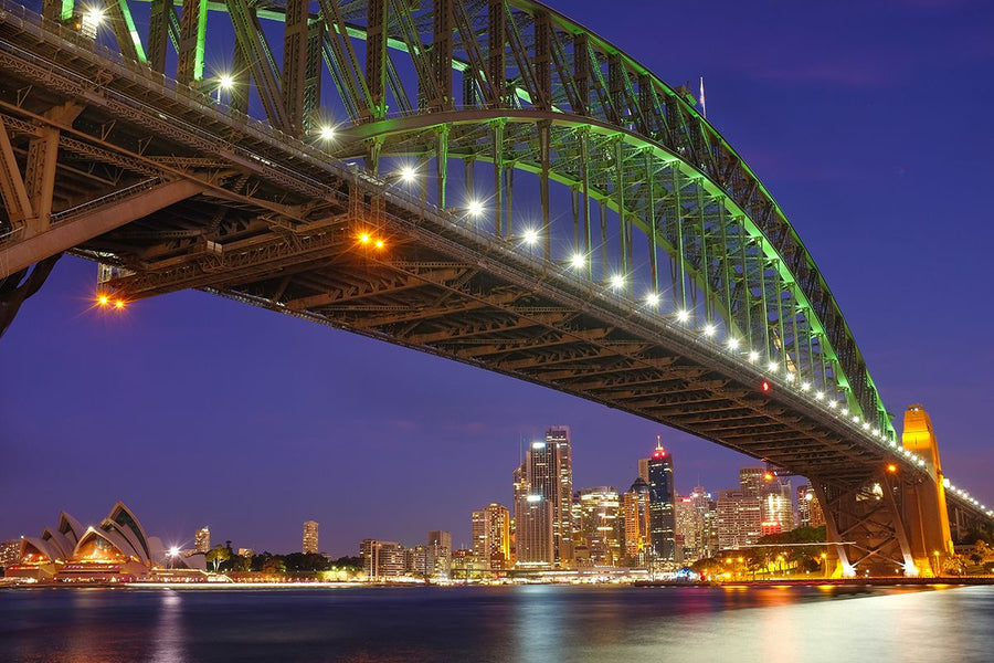 Sydney Harbour Bridge at Dusk - 1