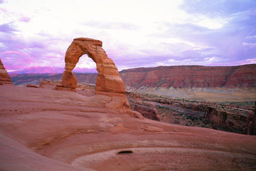 Sunset at Delicate Arch, Arches National Park, Utah - 1