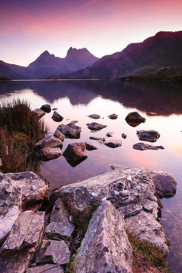 Sunset Over Dove Lake and Cradle Mountain, Tasmania - 1