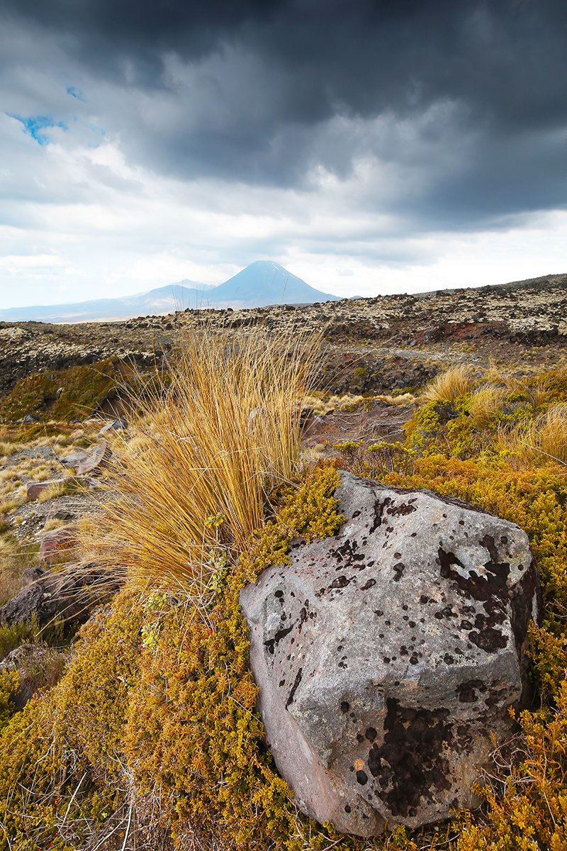 Mt Ngauruhoe, Tongariro National Park, New Zealand - 1