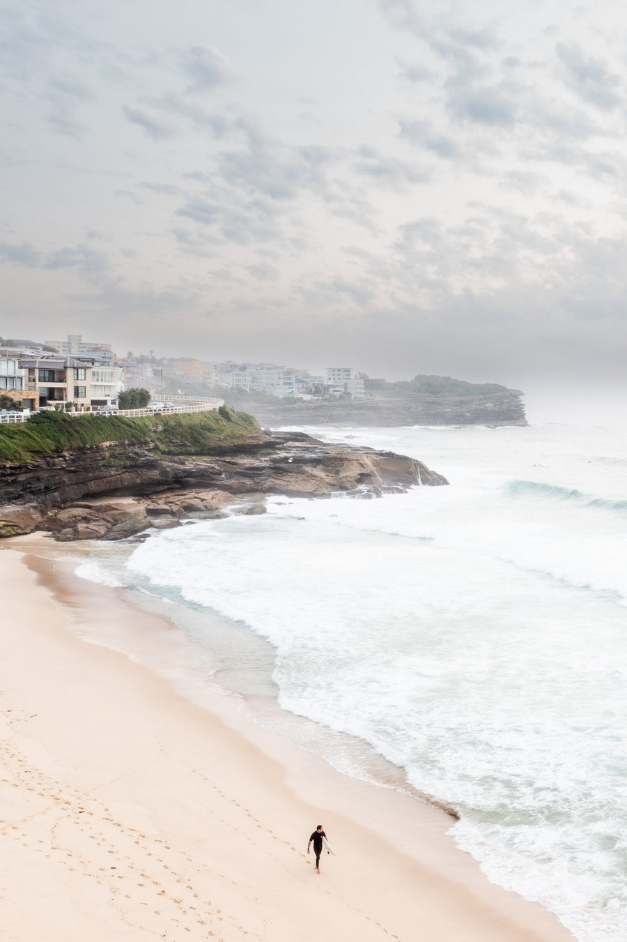 Bronte Beach Solo Surfer - 1