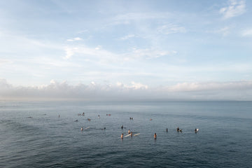 Surfing Lineup at Canggu Beach - 1