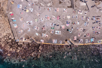 Tranquil Clovelly Beach Aerial - 1