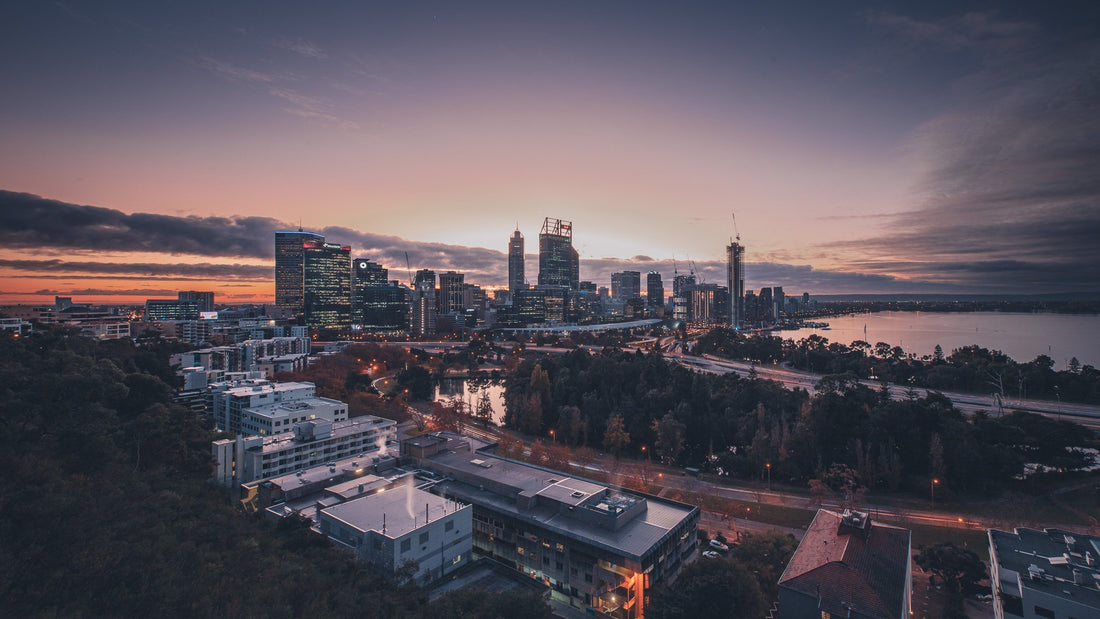 Sunrise Over Perth City - 1