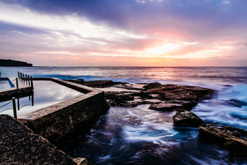 Sunrise at South Curl Curl Beach  - 1