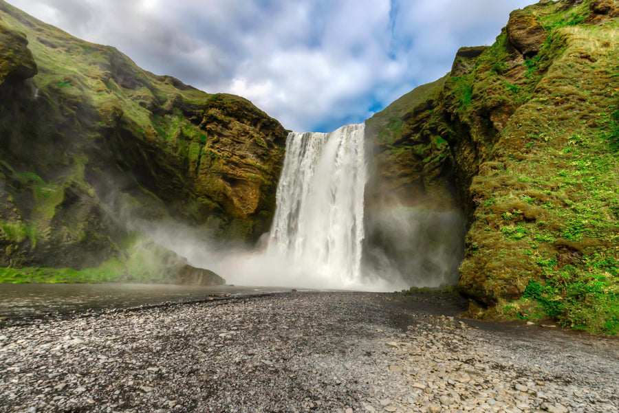 Skogafoss waterfall Iceland - 1