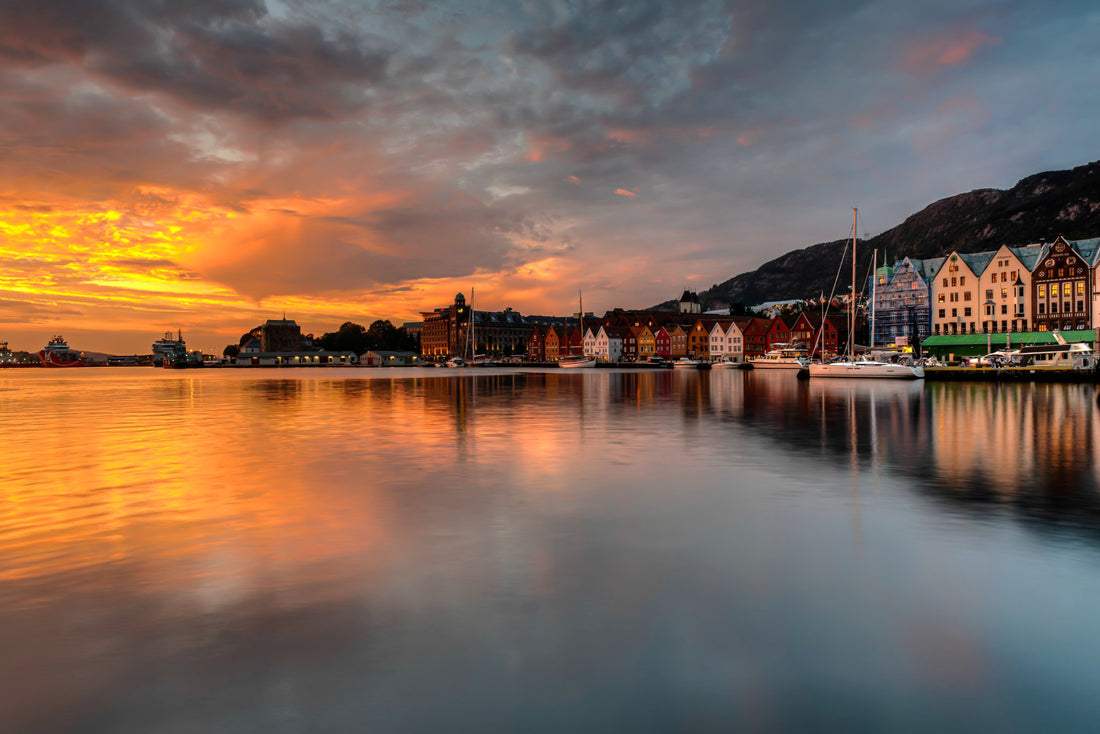 Sunrise Bergen Norway - 1