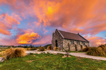 Sunrise Church Of The Good Shepherd Tekapo NZ - 1