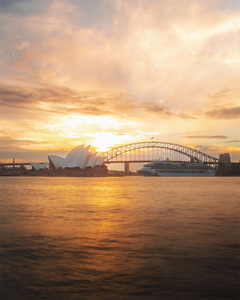 Sunset on the Sydney Opera - 1