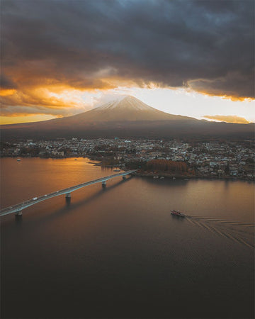 Sunset over Fujisan - 1