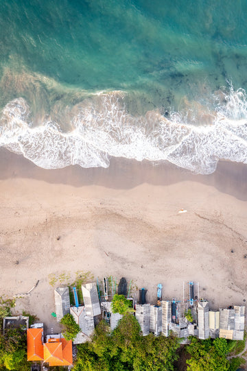 Top Down View of Canggu Wave - 1