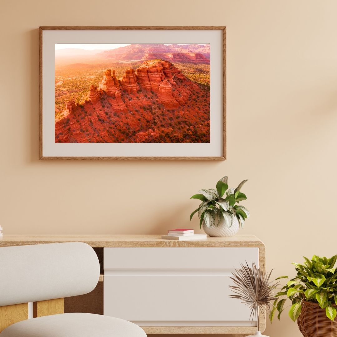 Golden Hour Over Sedona's Red Rock Spires - 2