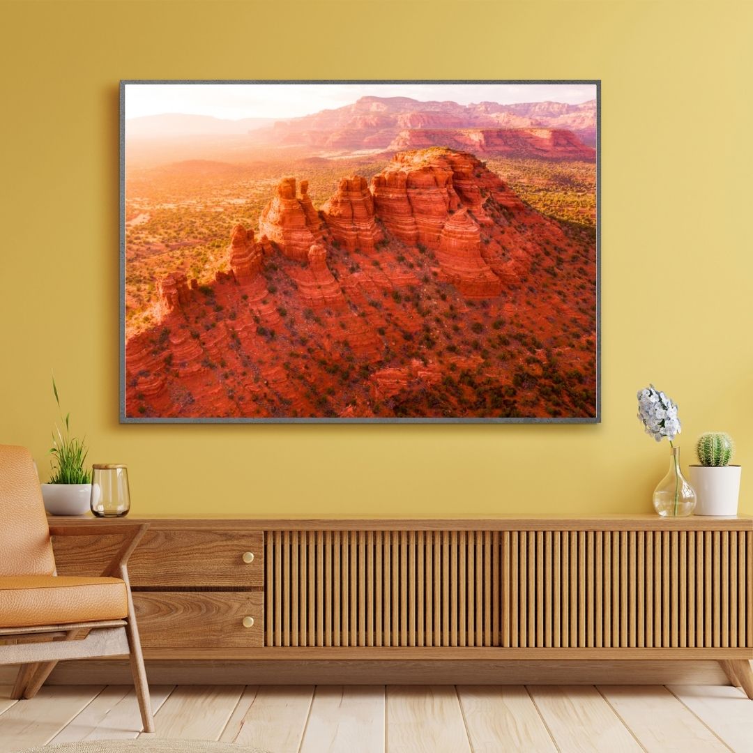 Golden Hour Over Sedona's Red Rock Spires - 3