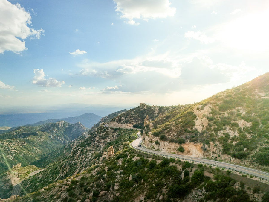 Mount Lemmon Scenic Highway Aerial  - 3