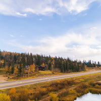 Autumn Scenic Colorado Highway - 3