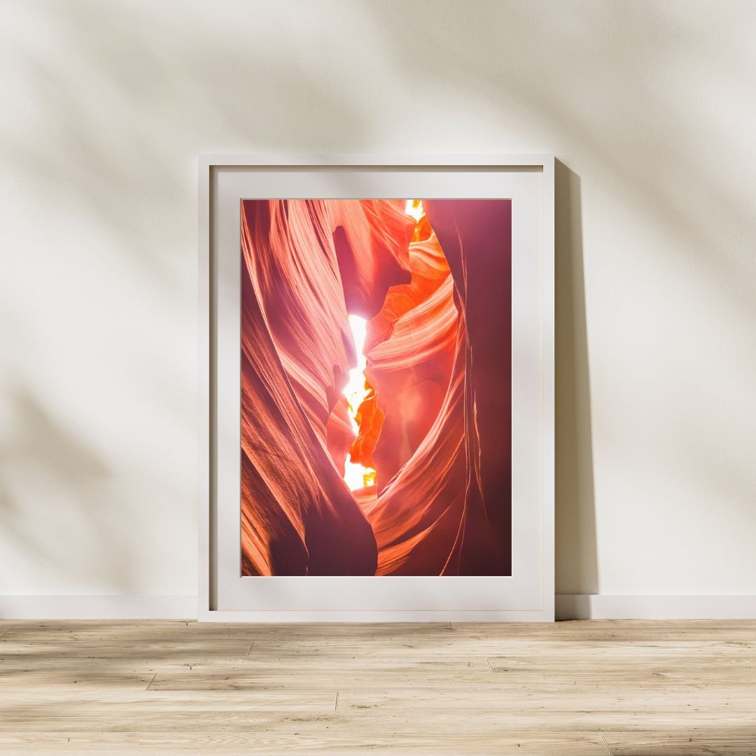 Upper Antelope Canyon Fiery Canonscape - 2