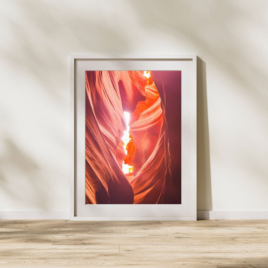 Upper Antelope Canyon Fiery Canonscape - 2