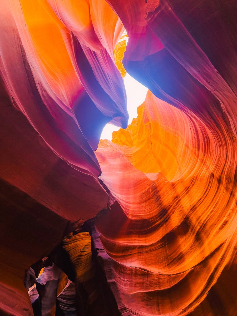 Upper Antelope Canyon Orange Glow - 1