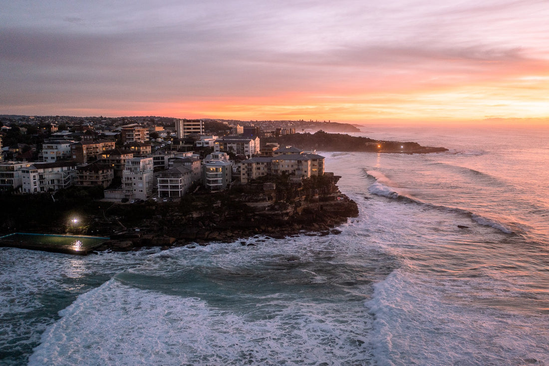 Manly Sunrise with Golden Light - 1