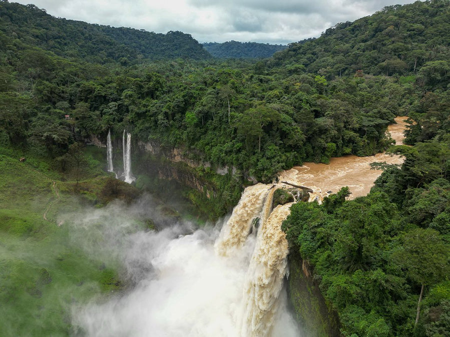 Ekom Nkam Waterfalls, Moungo, Cameroon - 1