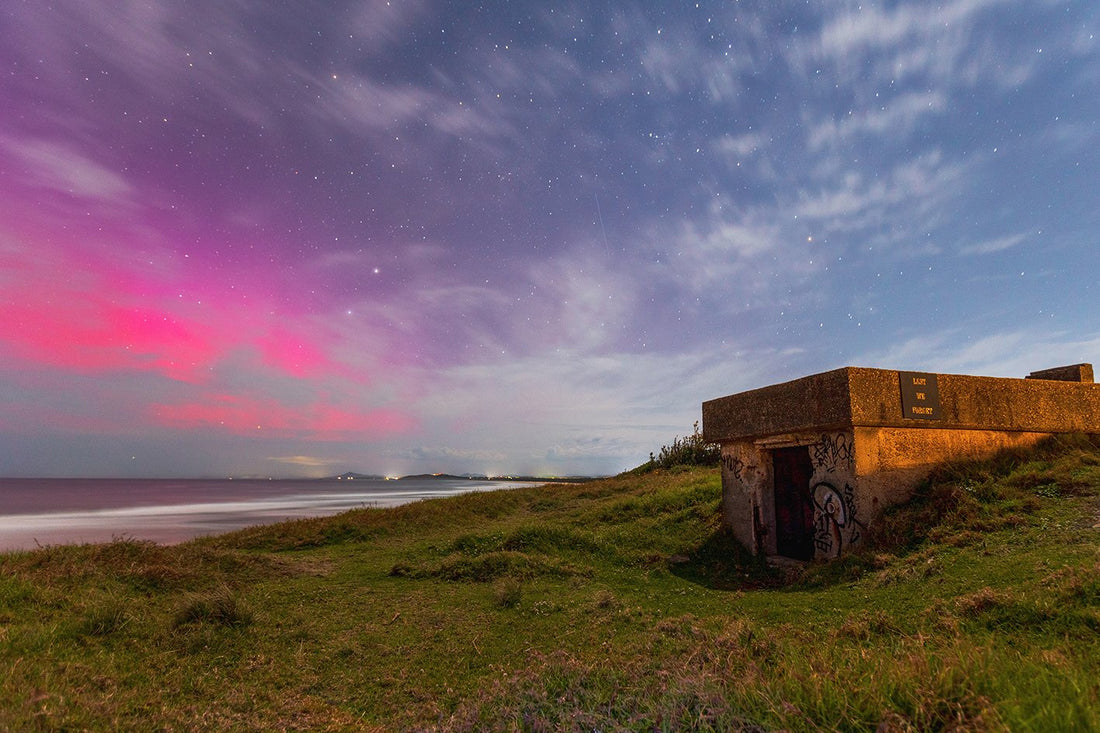 Ethereal - Aurora Australis above Coffs Harbour, NSW - 1