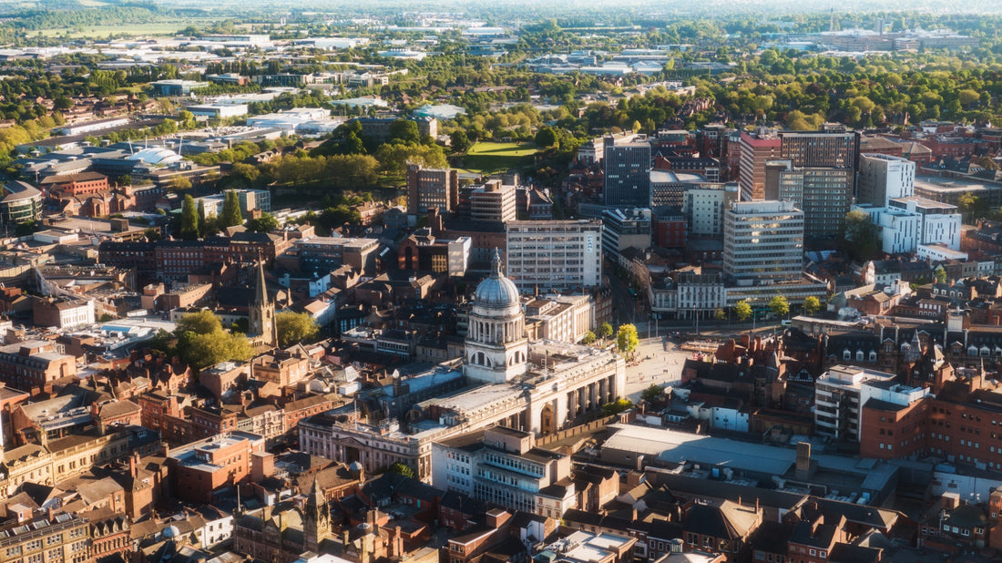 Afternoon glow of Nottingham - 1