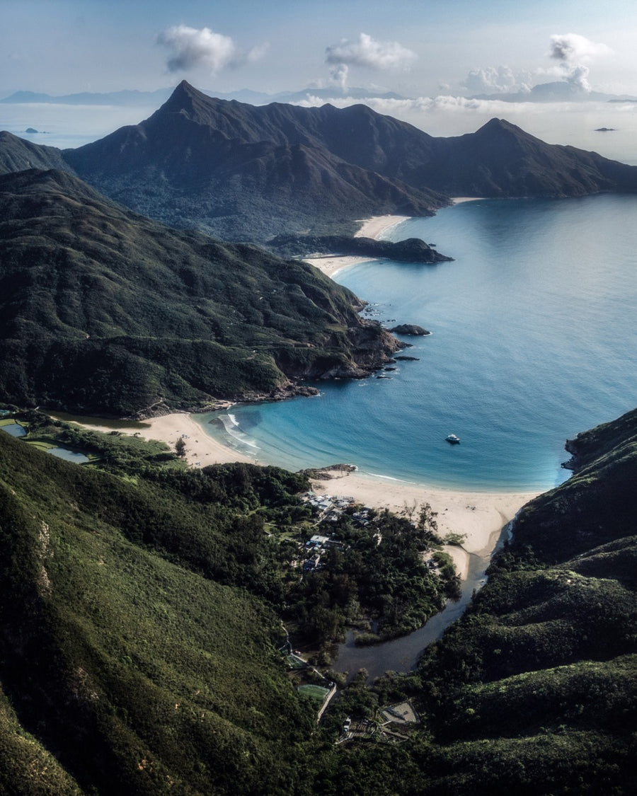 Mountain and beaches in Hong Kong - 1