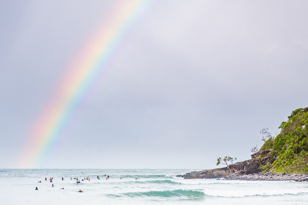 Tea Tree Bay rainbow - 1