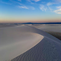 White Sands National Park New Mexico : Minimalist Landscape - 1