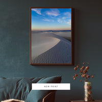 White Sands National Park New Mexico : Minimalist Landscape - 3
