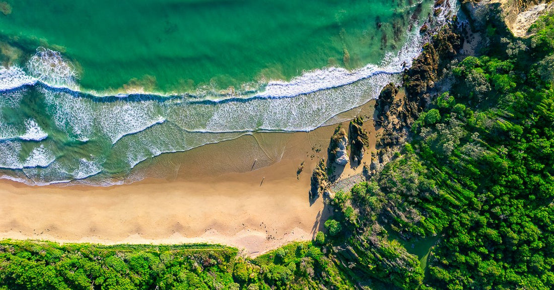 Sapphire Beach Lone Walkers - 1