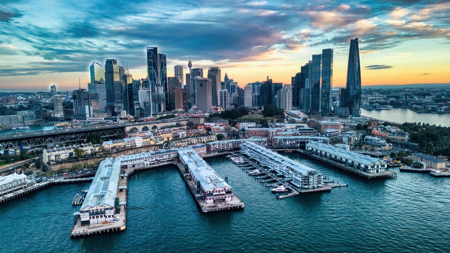 Sydney Harbour - Walsh Bay (Sunset) - 1