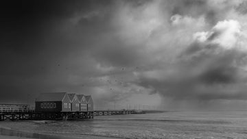 Busselton Pier Monochrome - 1