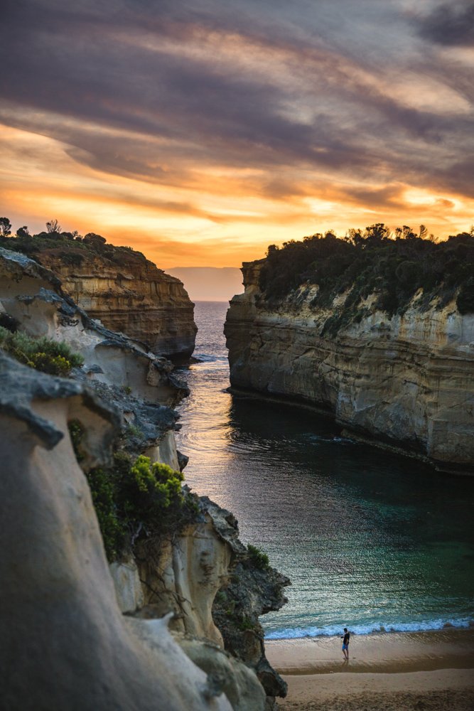 Enjoying Sunrise in Loch Ard Gorge - 1