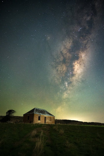 Milky Way on a Farm House in Tasmania - 1