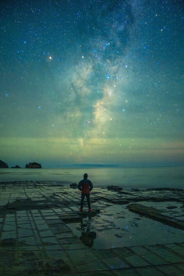 Watching Milky Way Rising in Tasmania - 1