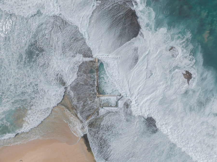 MONA VALE ROCKPOOL | TOP DOWN 2
