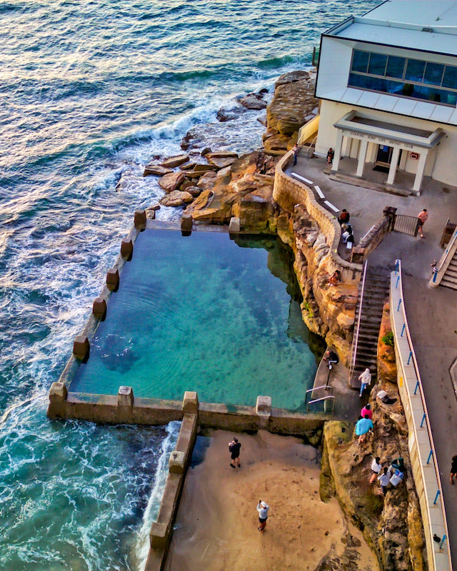 Aerial view @ Coogee SLSC