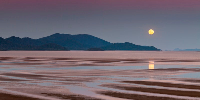 Cape Conway Moonrise #1 Pano - 1