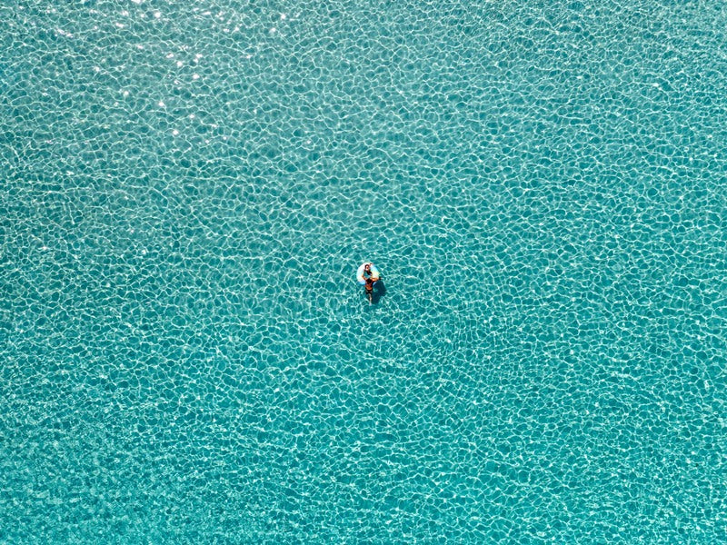 Crystal Clear Water of the Greek Islands  - 1