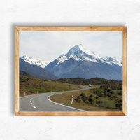 Road to Mount Cook