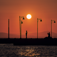 Sunset in Naxos