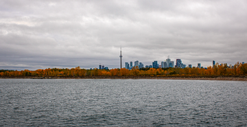 CN Tower in the Fall - 1