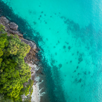 WHITSUNDAY ISLAND FROM ABOVE