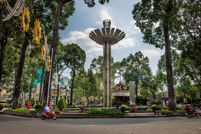 A Hot Day in District 1, Ho Chi Minh City, Vietnam