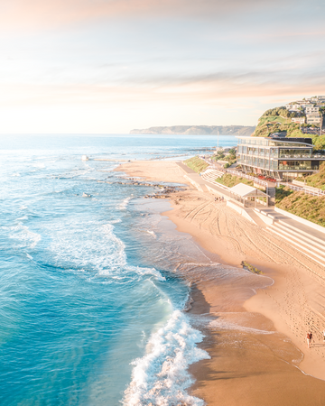Mornings at Merewether Beach