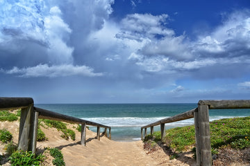 All you need is a beach.