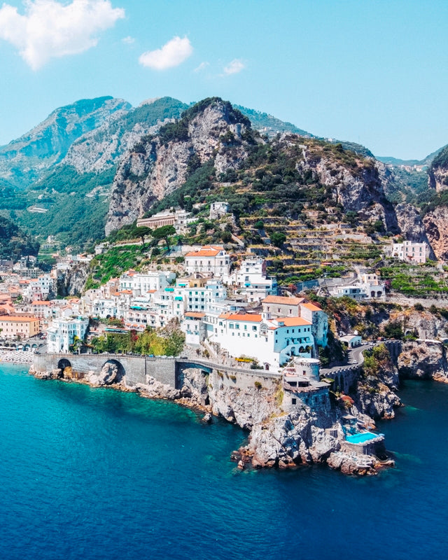 Amalfi Coast - Amalfi Town road